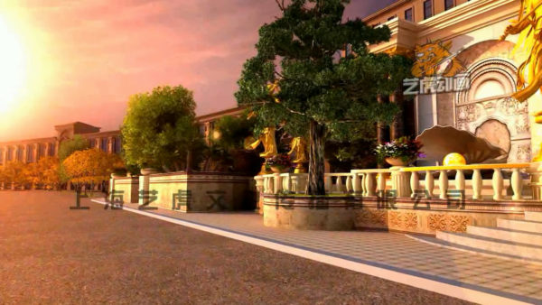 建筑動(dòng)畫圖片