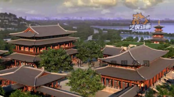 建筑三維動(dòng)畫(huà)圖片